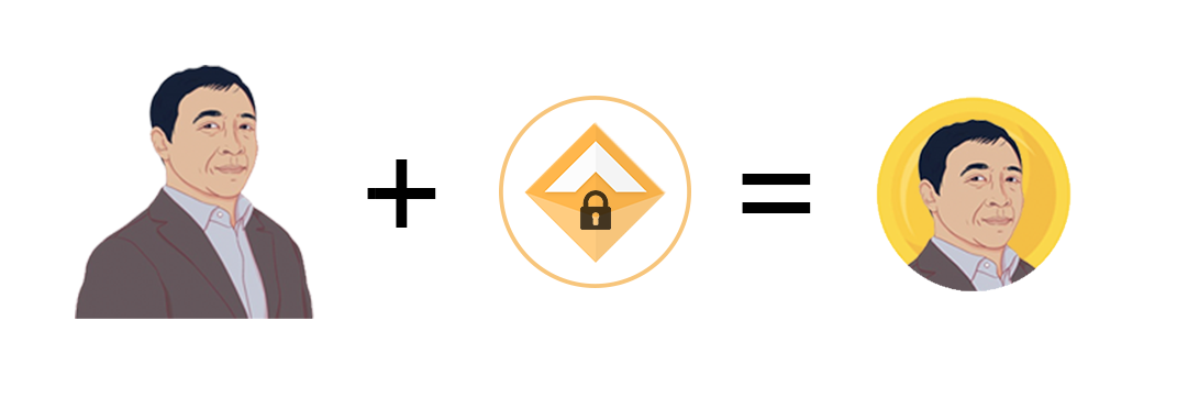 A generic square placeholder image with rounded corners in a figure.